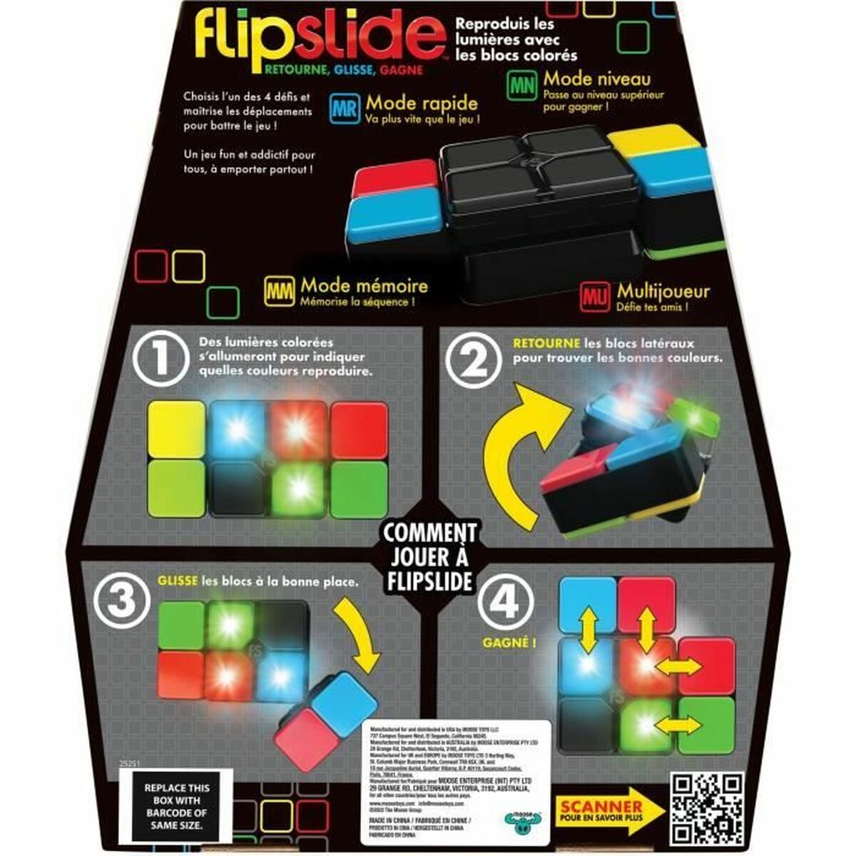 Vzdelávacia hra Moose Toys Flipslide